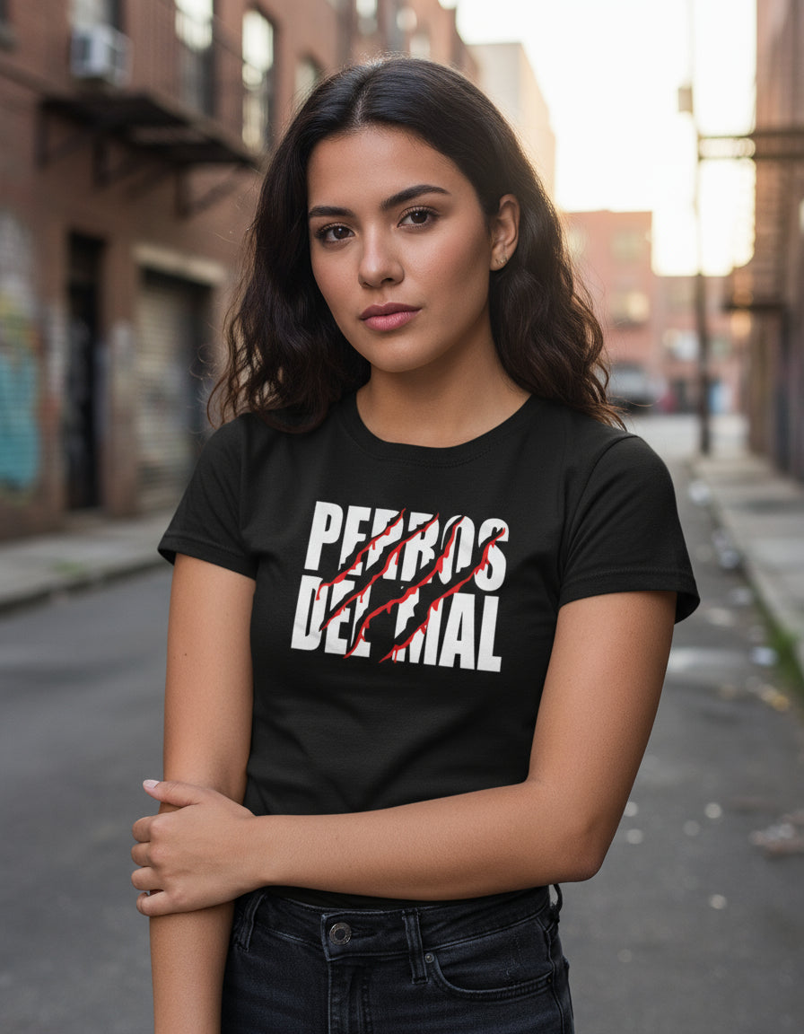 Playera Dama Los Perros Del Mal