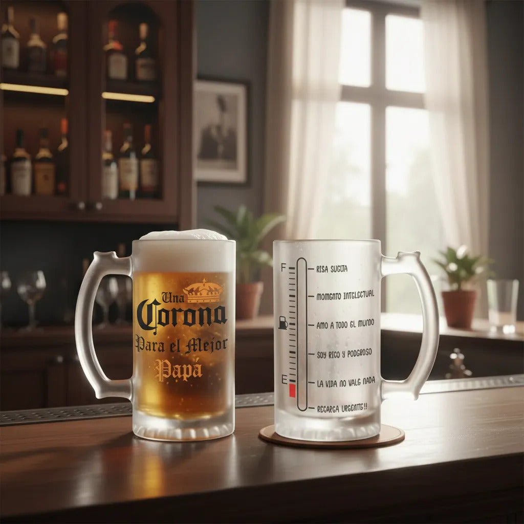 Tarro Cervecero Personalizado Regalo Dia Del Padre Futbol Mx