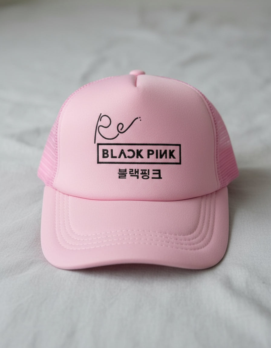 Gorra Kpop Black Pink Re