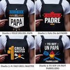Mandil Para Papá Regalo Día Del Padre Parrillero Divertido