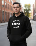 Karma Sudadera Hoodie Caligrafia Ley Cosmica