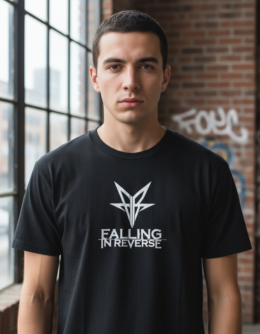 Falling In Reverse Playera Metalcore Hard Rock Glam Metal