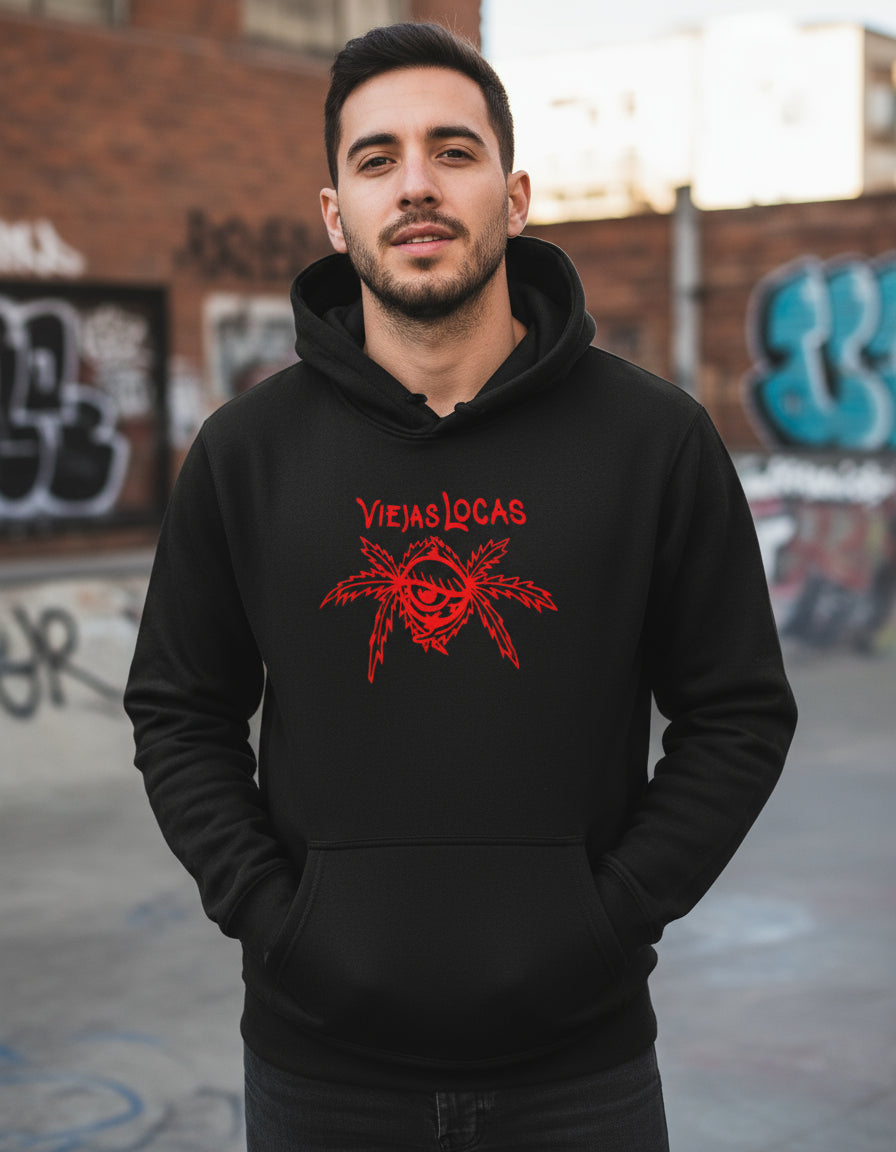 Viejas Locas Sudadera Hoodie Rock Argentino Blues Funk