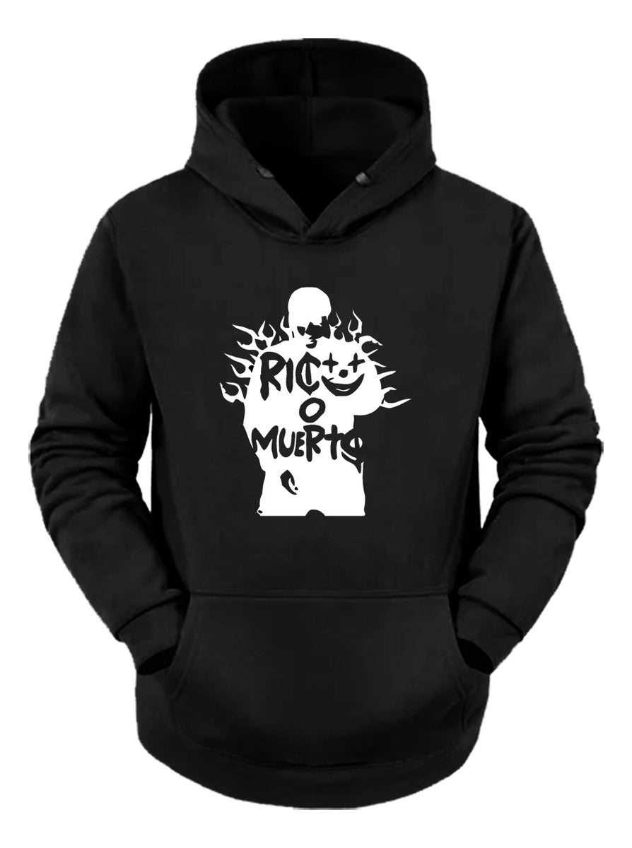 Rico O Muerto Sudadera Hoodie Victor Mendivil