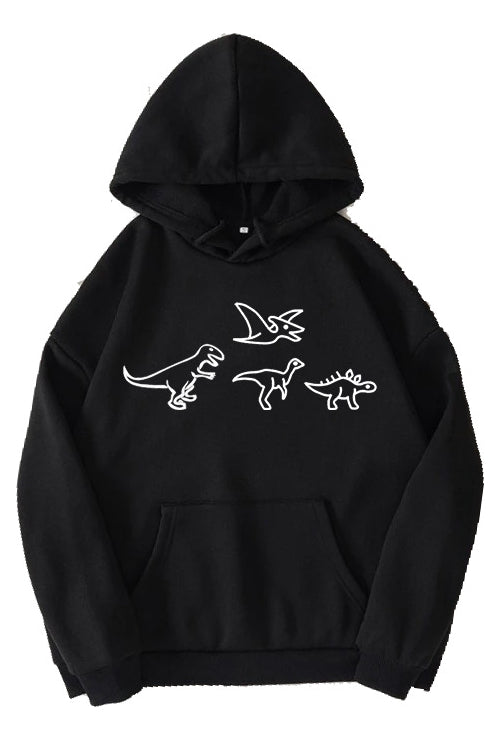 Dino Sudadera Jurasic Con Gorro Dinosaurio Unisex