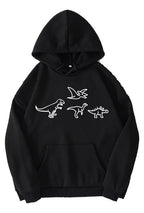 Dino Sudadera Jurasic Con Gorro Dinosaurio Unisex