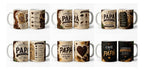 Set 36 Tazas Regalo Papa Mayoreo Dia Del Padre Varios Diseño