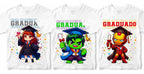 Playera Graduacion Infantil Personalizada Varios Modelos