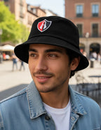 Atlas Fútbol Club Bucket Gorro Pescador Rojinegros