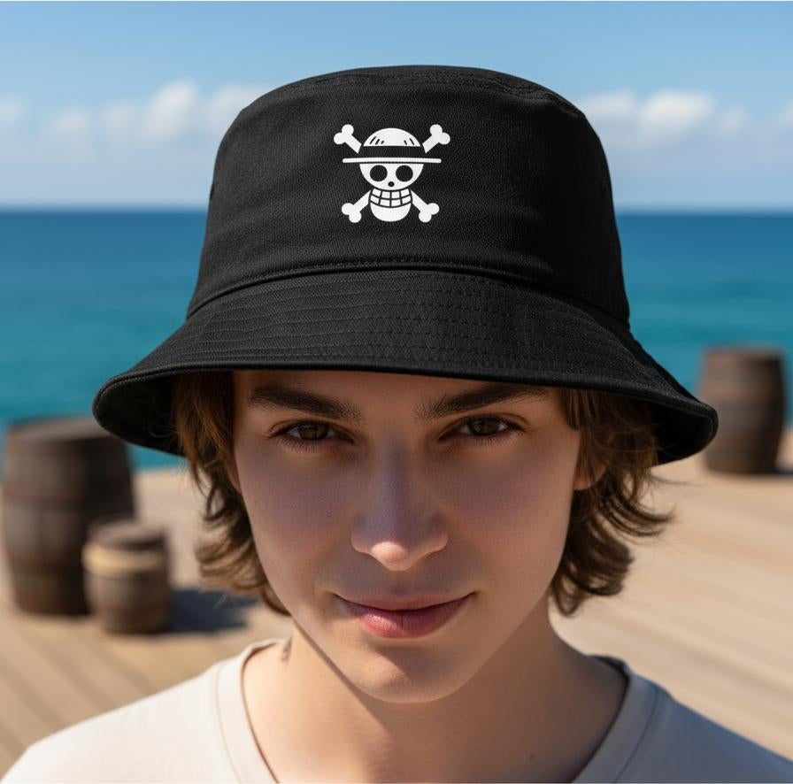 Mugiwara One Piece Bucket Gorro Pescador
