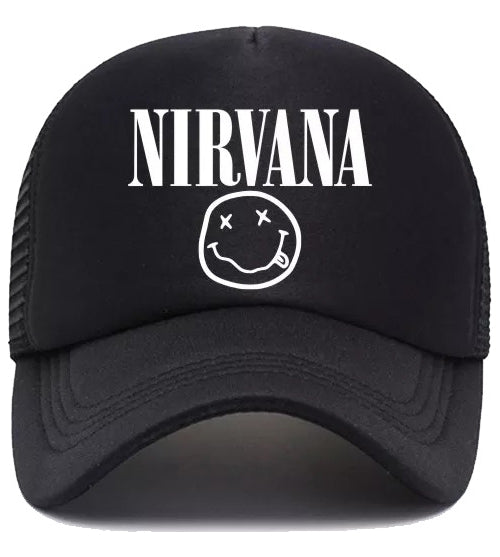 Nirvana Grunge Rock Alternativo Gorra Trucker