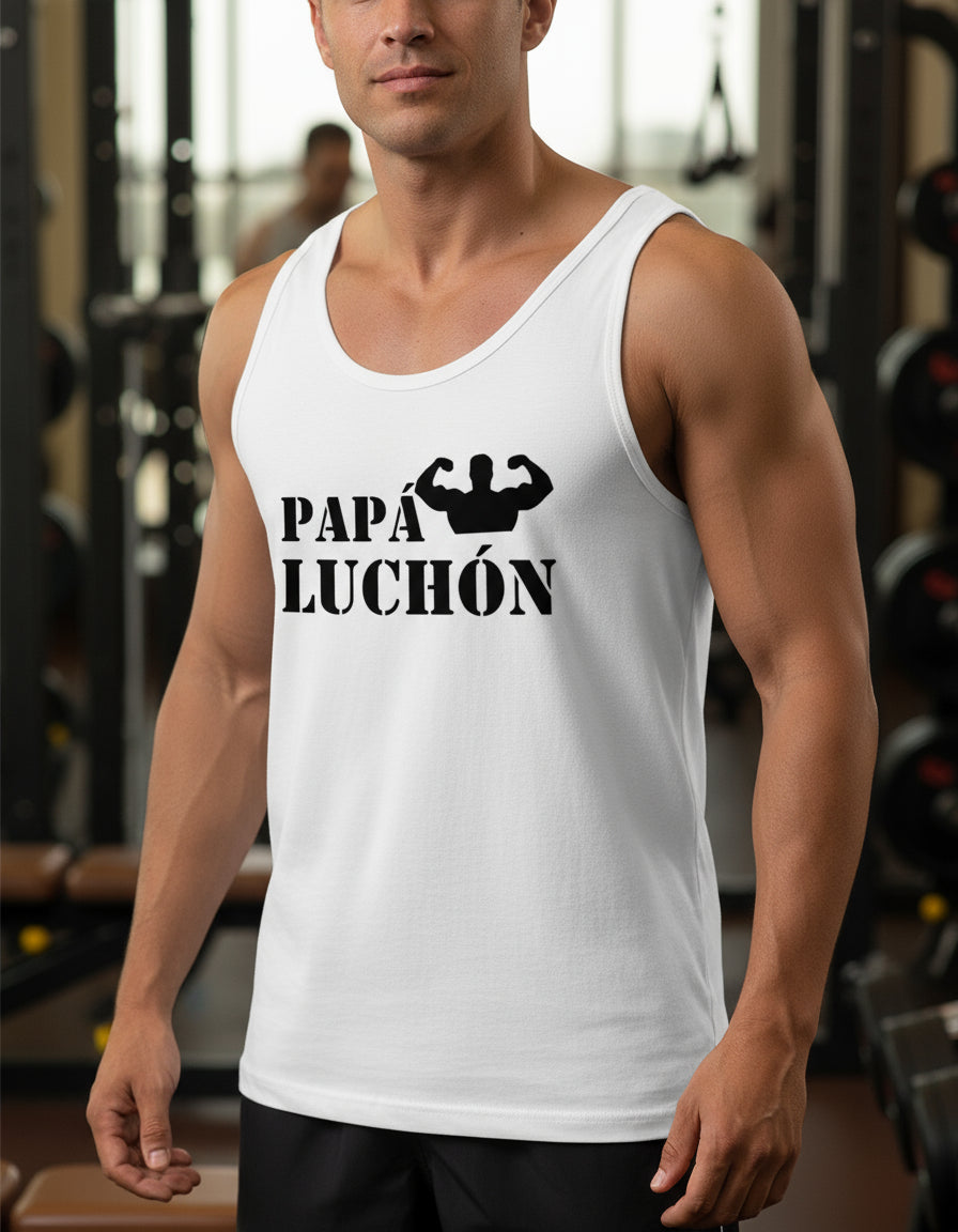 Playera Tirantes El Mejor Papa Del Camiseta Tank Top Gym