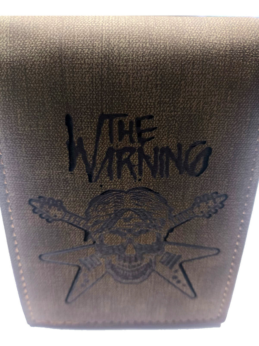 The Warning Cartera Hard Rock - Piel Sintética