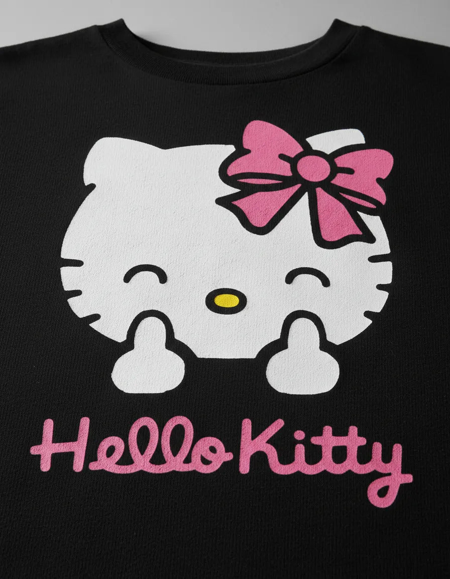 Playera Gatito Cool Con Actitud Rebelde Parodia Moda Urbana