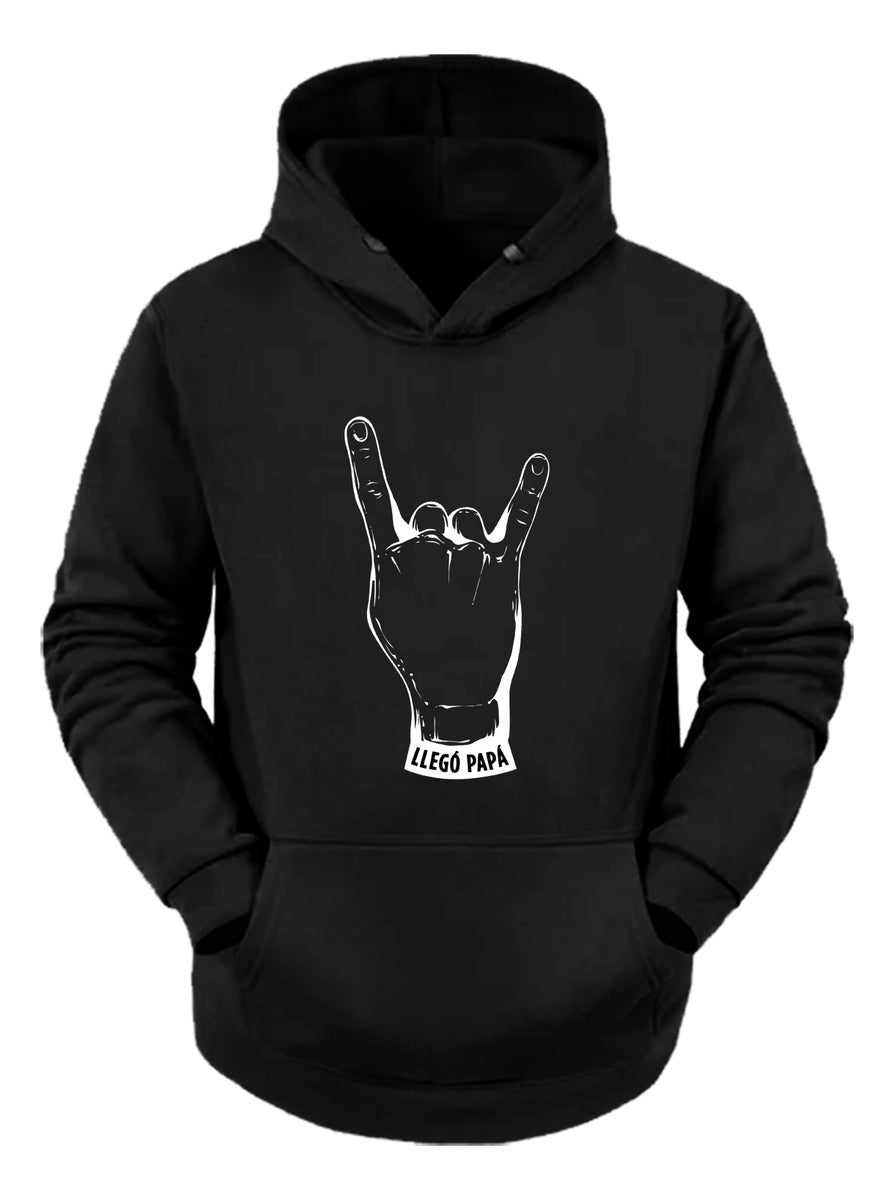 Llego Papa Sudadera Hoodie Rock Cuarteto