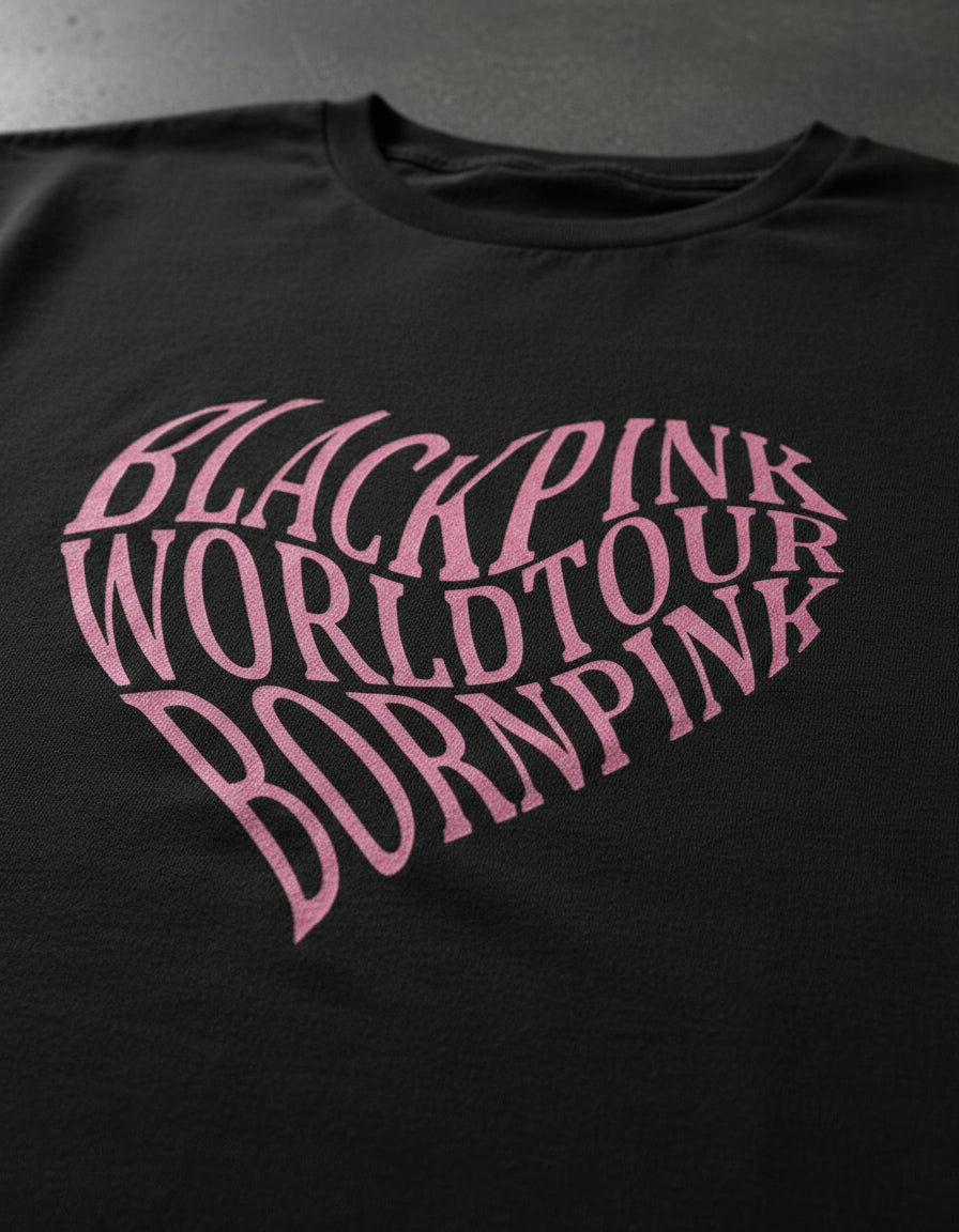 Blackpink Playera Kpop World Tour Born Pink 01