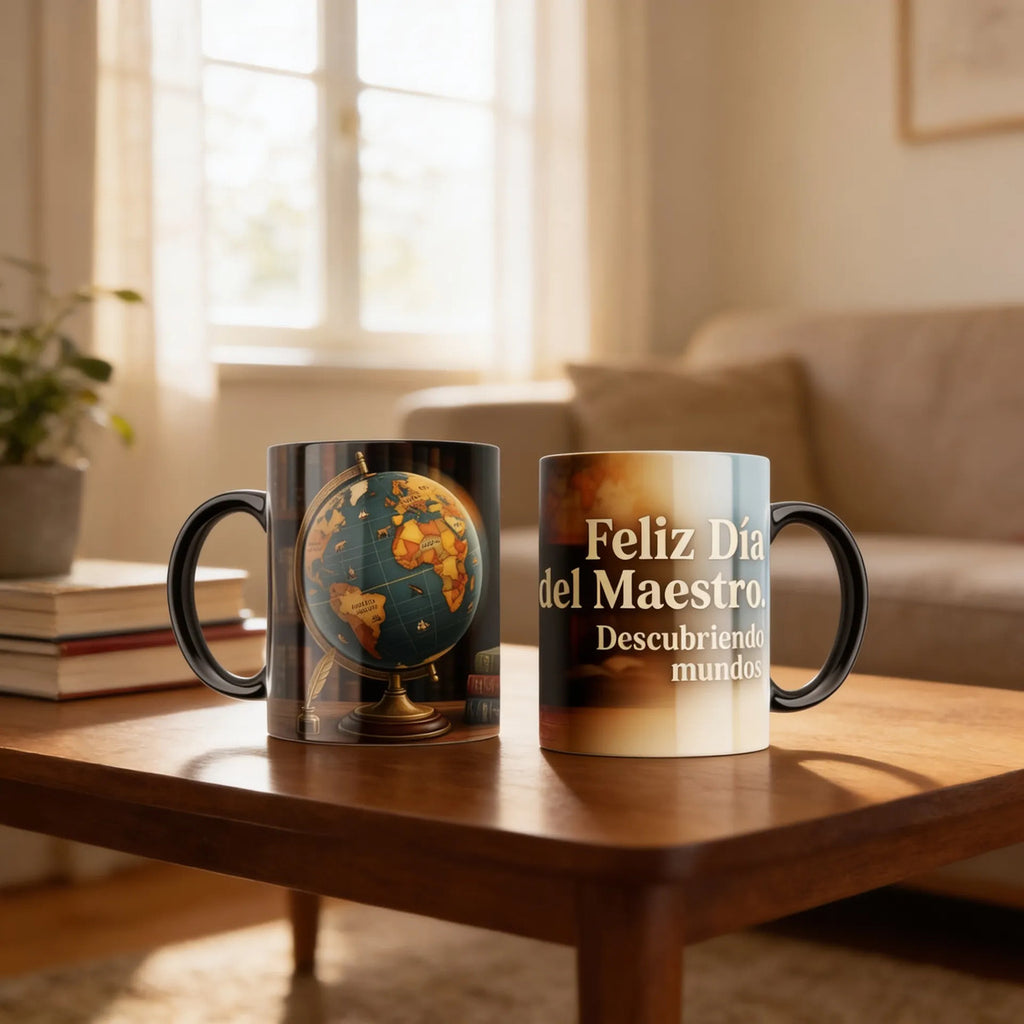 Taza Dia Del Maestro - Varios Diseños - Regalo Personalizado