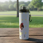 Botella Deportiva Princesas Personajes Animados Cilindro