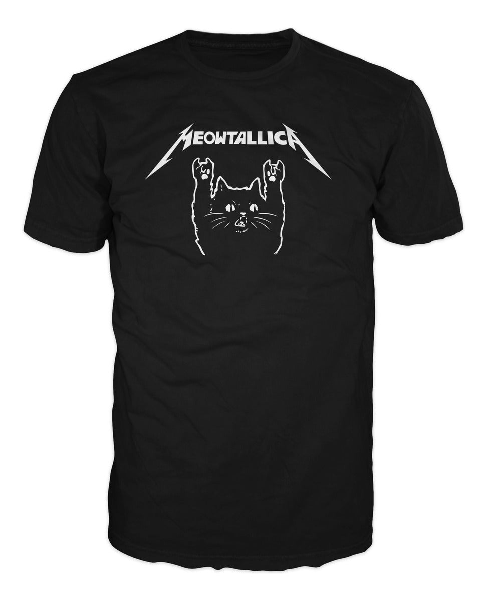 Mewtallica Playera Metallica Heavy Metal Hard Rock