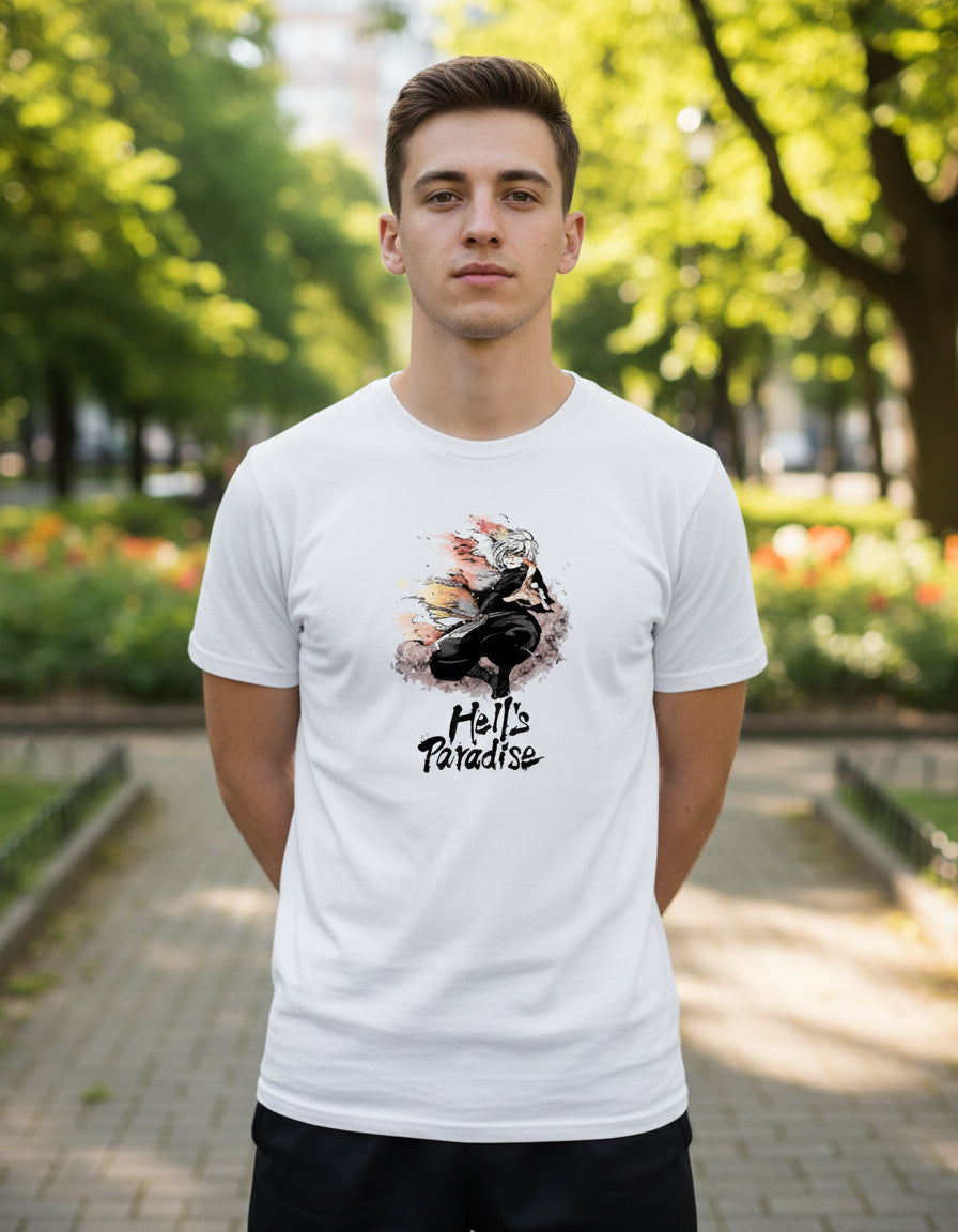 Hell's Paradise Playera Anime Jigokuraku