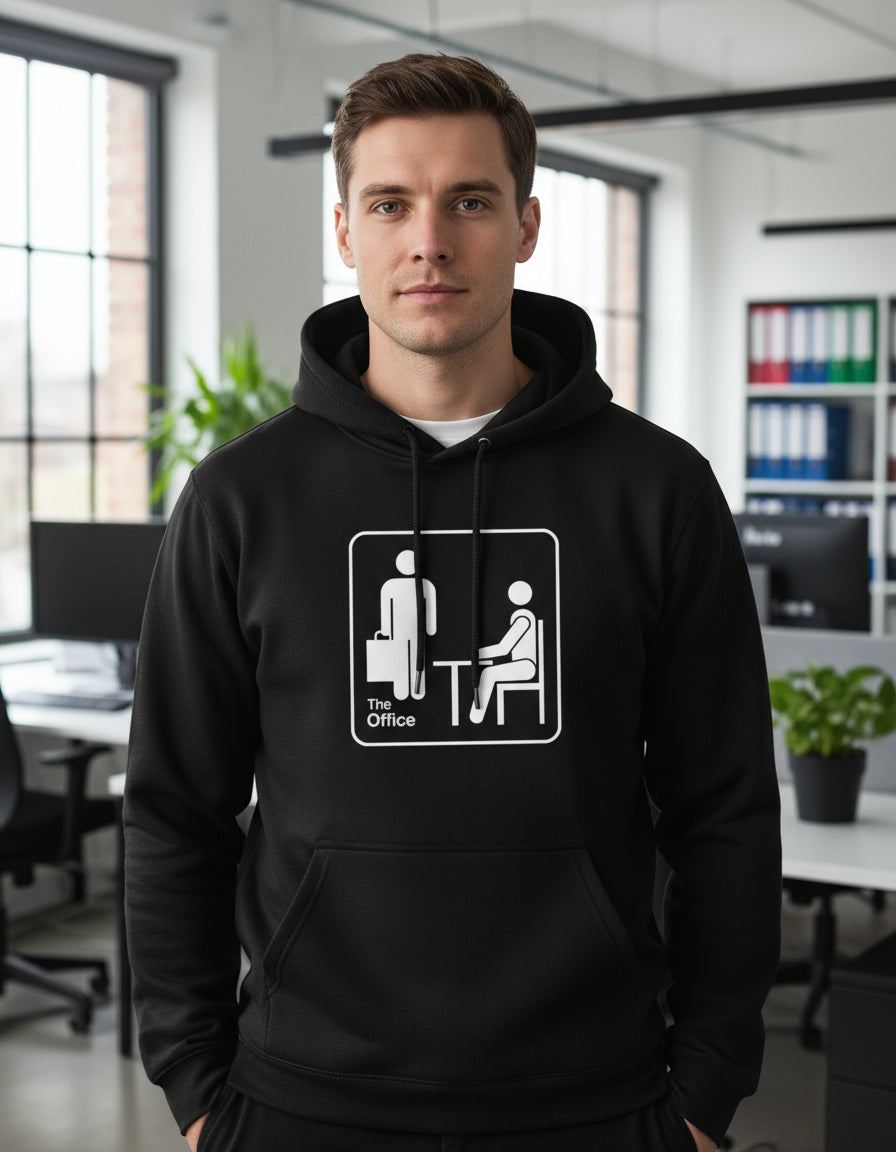 The Office Sudadera Hoodie Michael Scott Humor Absurdo Falso