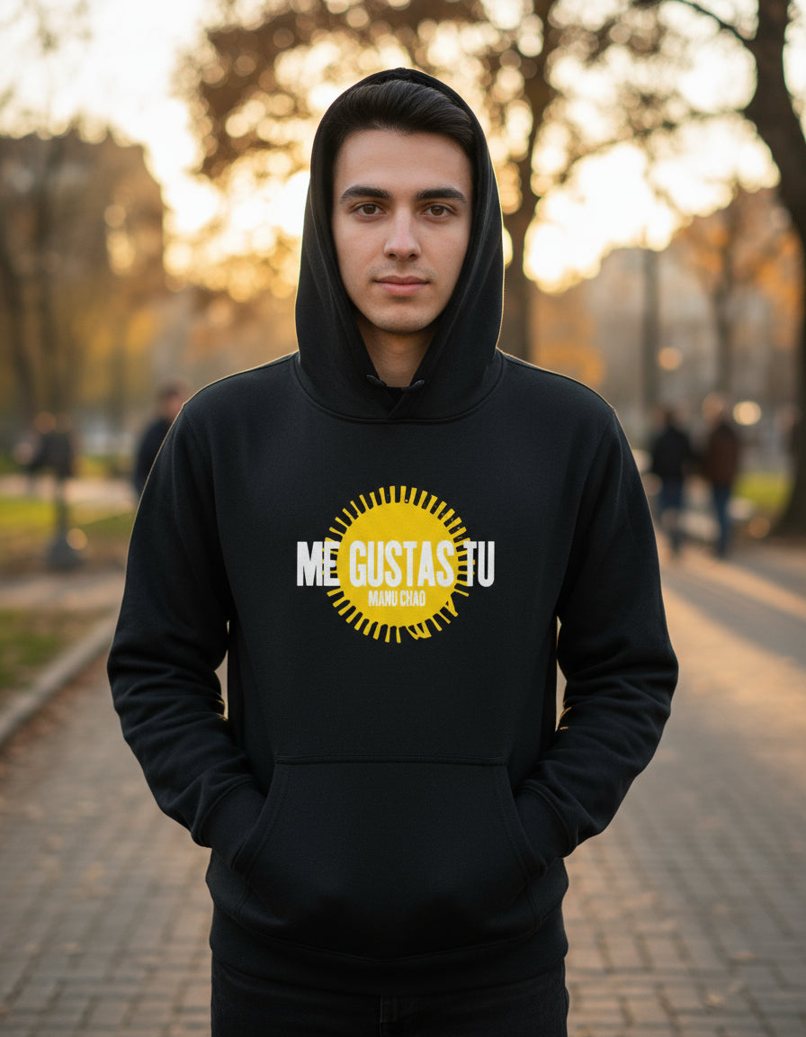 Manu Chao Sudadera Hoodie Me Gustas Tu