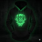 Sudadera Alastor Hazbin Hotel Brilla En La Oscuridad Premium