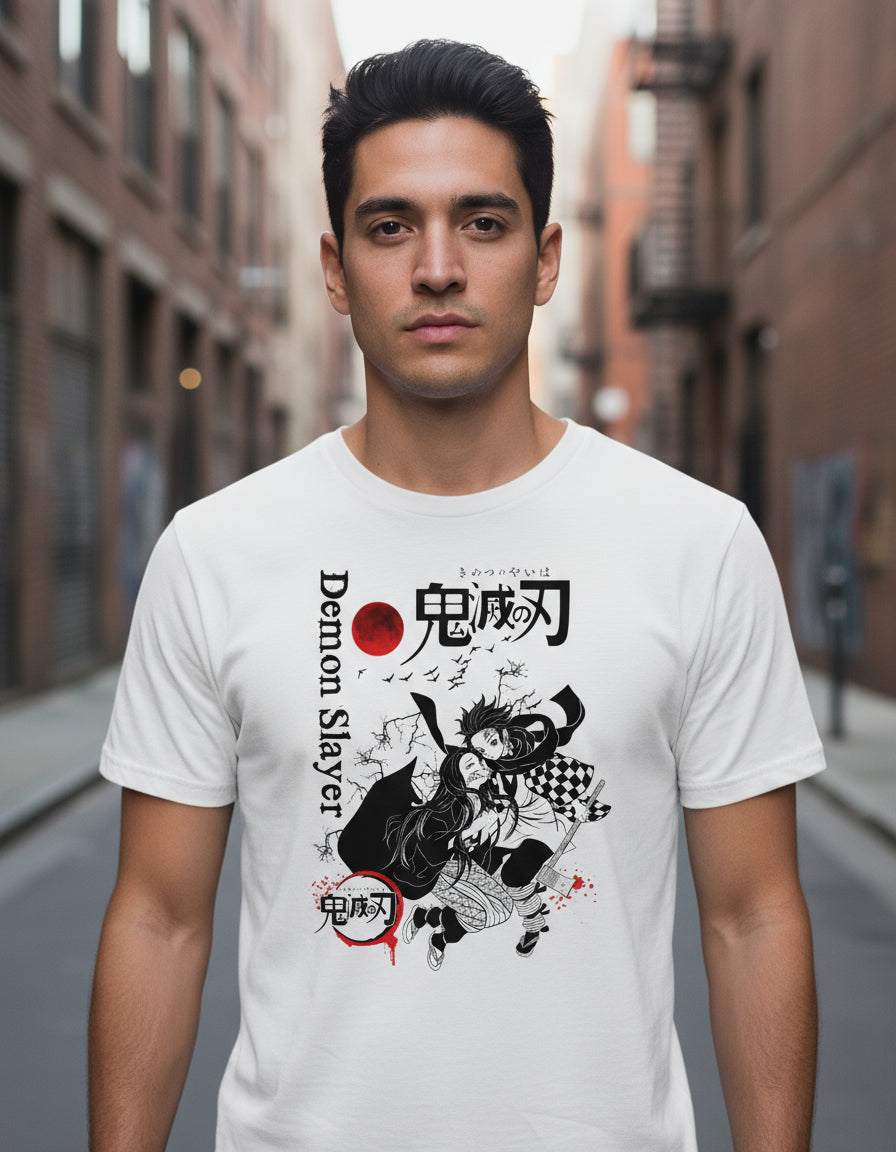 Tanjiro Playera Demon Slayer Kimetsu No Yaiba