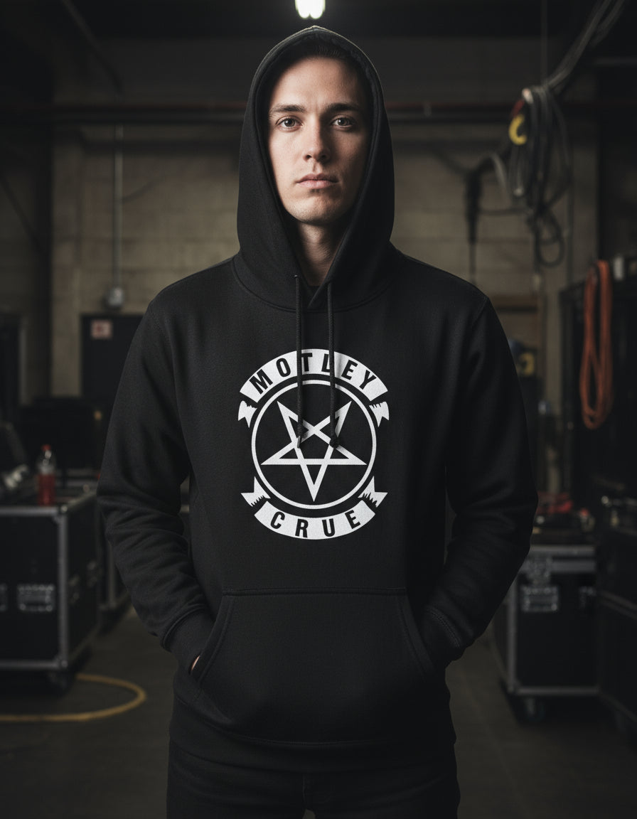 Motley Crue Sudadera Hoodie Hard Rock Heavy Metal