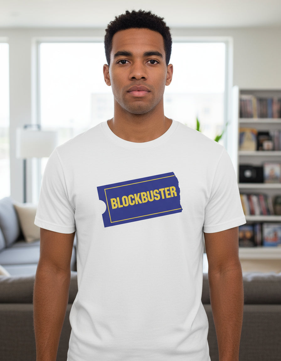 Blockbuster Playera Retro Vintage