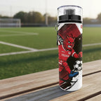 Botella Deportiva Toluca Cilindro Diablos Rojos Futbol