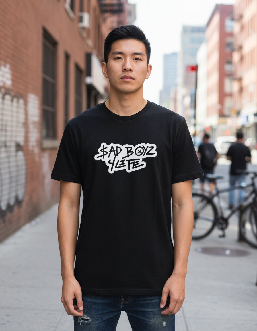 Junior H Playera Mente Positiva Corridos Tumbados Sad Boyz