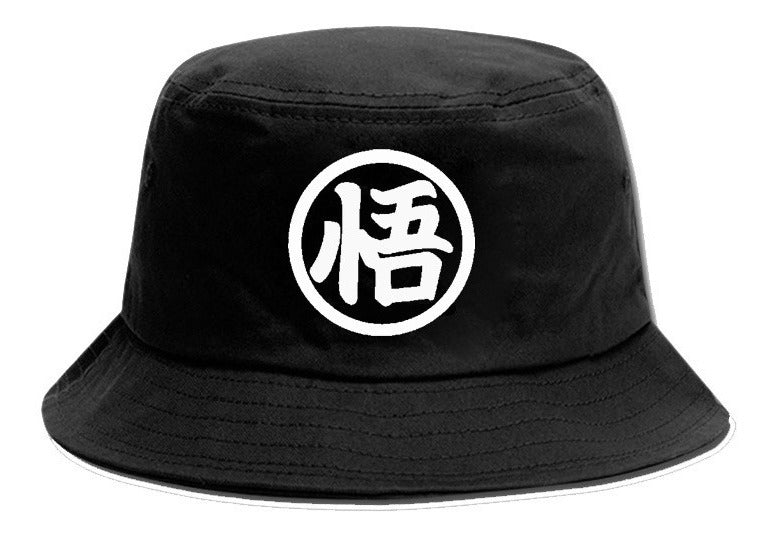 Dragon Ball Kanji Go Gorro Pescador Bucket Goku
