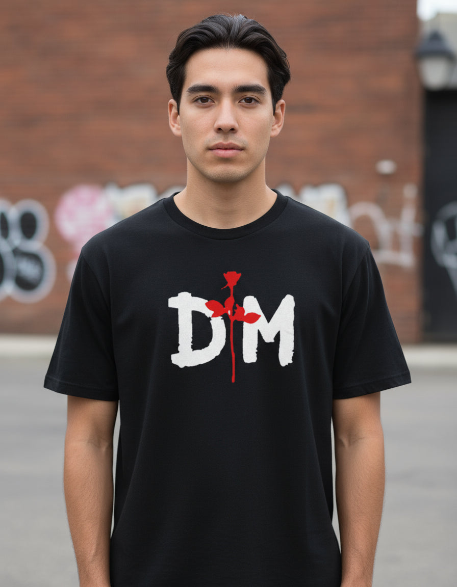 Depeche Mode Playera Flor Musica Electronica Rock Dance