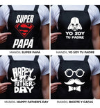 Mandil Para Papá Regalo Día Del Padre Parrillero Divertido