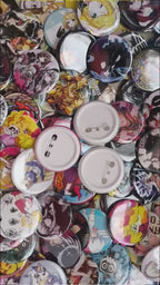 100 Botones Anime 5.8 Cm Mayoreo Pin Fotoboton