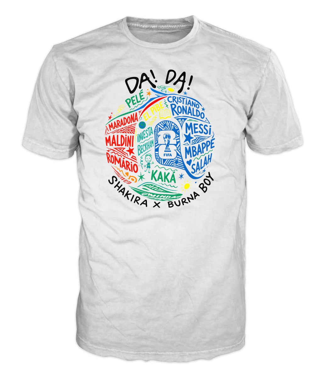 playera Mundial 2026 shakira