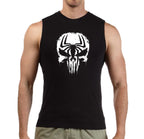 Playera Calavera Punisher Sin Mangas Premium